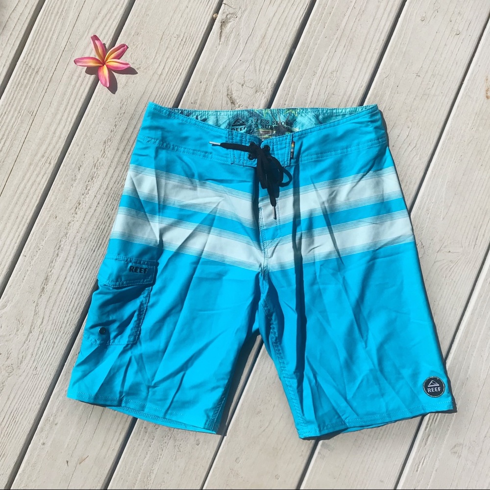 Reef Blue Board Shorts